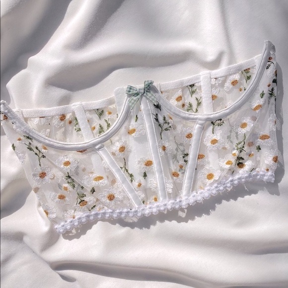 For Love And Lemons Other - 🍋 Tossed Daisy Corset For Love and Lemons